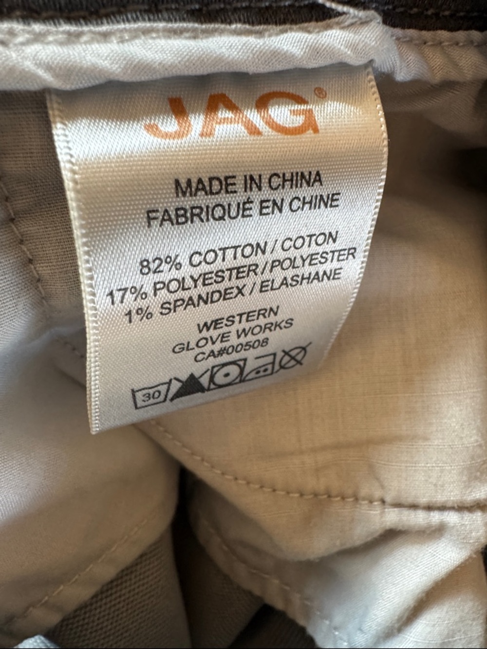 JAG Knit Denim High Rise Skinny Jeggings - Grey Size 14 NWT - Picture 5 of 9